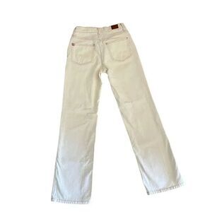 BDG Urban Outfitters Loose Straight Unisex White Jeans SZ 26